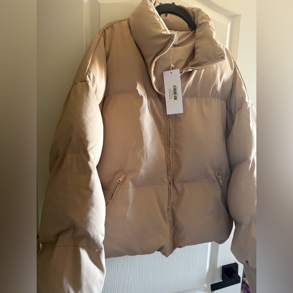 ALLFENIX Base Puffer Jacket - Tan - Picture 2 of 13